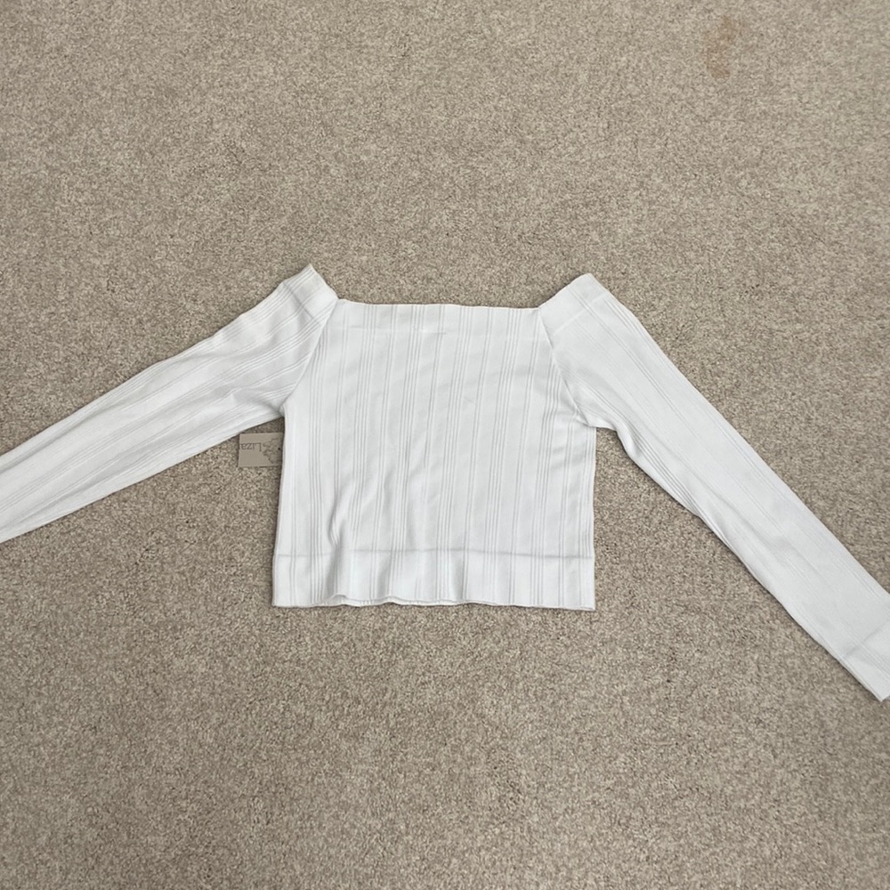off the shoulder long sleeve